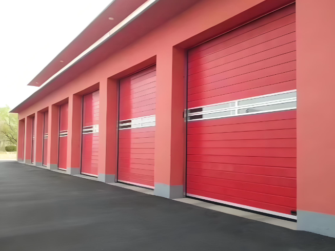 山东消防车库门安装